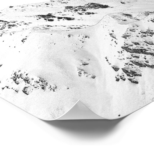 Creëer Uw Eigen Aangepaste Quote Mountain Poster (Hoek)