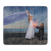 Creëer uw eigen aangepaste rechthoekige snijkaart snijplank (Voorkant)