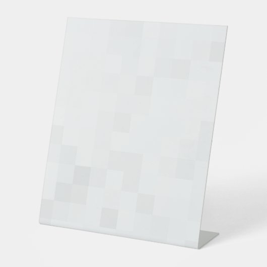 Creëer Uw eigen aangepaste Reclamebord Met Voetstuk (Voorkant)