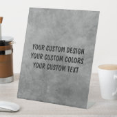 Creëer Uw eigen aangepaste  Reclamebord Met Voetstuk (Insitu)