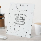 Creëer Uw eigen aangepaste  Reclamebord Met Voetstuk (Insitu)