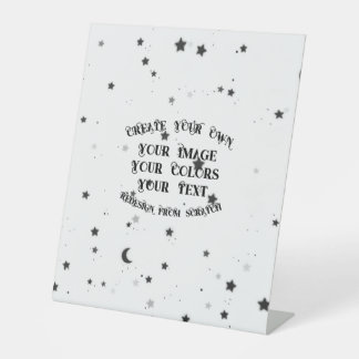 Creëer Uw eigen aangepaste  Reclamebord Met Voetstuk