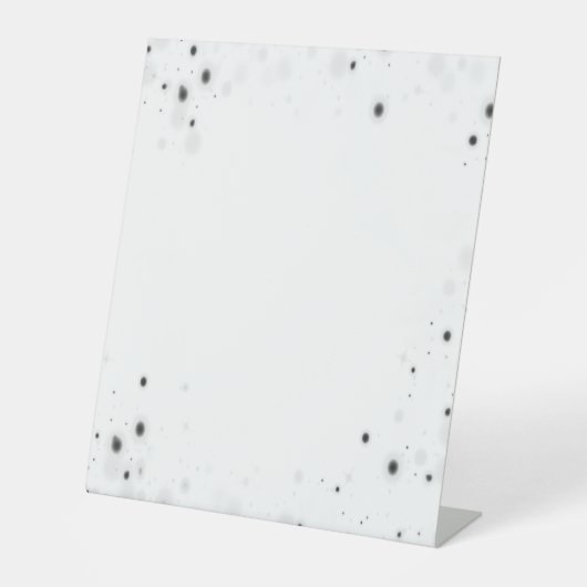 Creëer Uw eigen aangepaste Reclamebord Met Voetstuk (Voorkant)