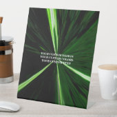 Creëer Uw eigen aangepaste  Reclamebord Met Voetstuk (Insitu)