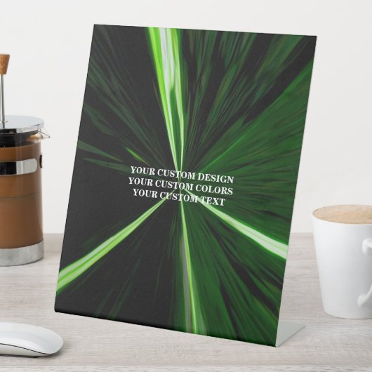 Creëer Uw eigen aangepaste  Reclamebord Met Voetstuk (Insitu)