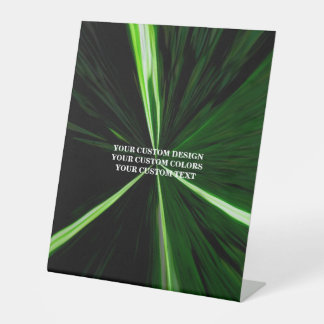 Creëer Uw eigen aangepaste Reclamebord Met Voetstuk