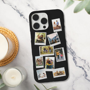 Creëer uw eigen aangepaste Retro Instant Photo Col iPhone 16 Pro Max Hoesje