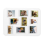 Creëer uw eigen aangepaste Retro Instant Photo Col Magneet (Horizontaal)