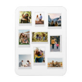 Creëer uw eigen aangepaste Retro Instant Photo Col Magneet (Verticaal)
