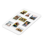 Creëer uw eigen aangepaste Retro Instant Photo Col Magneet (Linkerzijde)