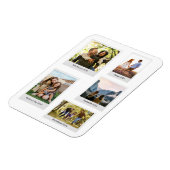 Creëer uw eigen aangepaste Retro Instant Photo Col Magneet (Linkerzijde)