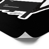 Creëer Uw Eigen Aangepaste Retro Zoute Dame Poster (Hoek)