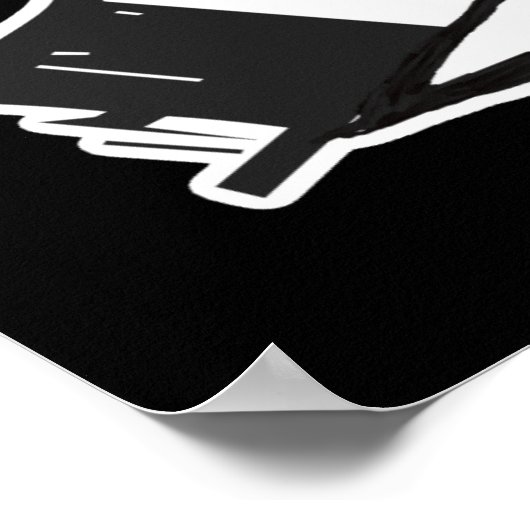 Creëer Uw Eigen Aangepaste Retro Zoute Dame Poster (Hoek)