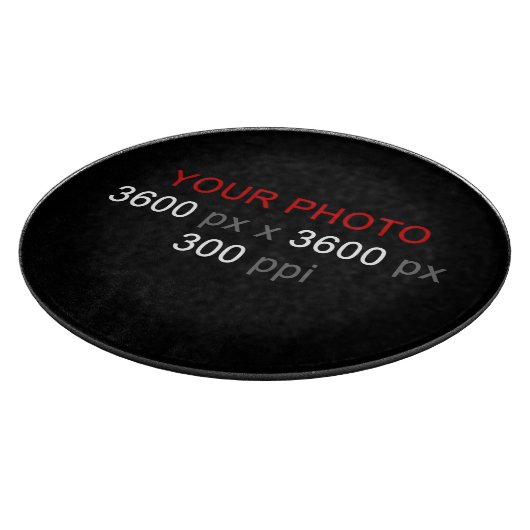 Creëer uw eigen aangepaste ronde snijplank (Hoek)