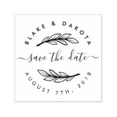 Creëer uw eigen aangepaste Rustic Modern sparen de Zelfinktende Stempel (Design)