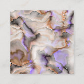 Creëer uw eigen aangepaste Sinaasappels marmer Informatiekaartje (Achterkant)