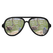 🤍 Creëer uw eigen aangepaste Sjabloon Aviator Zonnebril (Voorkant)