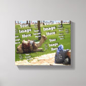 🤍 Creëer uw eigen aangepaste Sjabloon Canvas Afdruk (Voorkant)