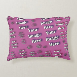 🤍 Creëer uw eigen aangepaste Sjabloon Decoratief Kussen
