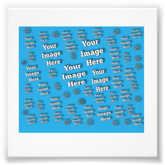 🤍 Creëer uw eigen aangepaste Sjabloon Foto Afdruk (Voorkant)