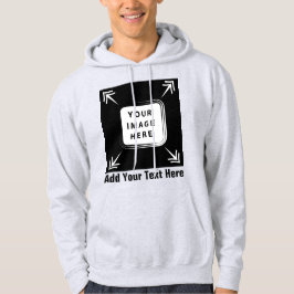 Creëer uw eigen aangepaste Sjabloon gepersonalisee Hoodie