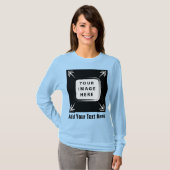 Creëer uw eigen aangepaste Sjabloon gepersonalisee T-shirt (Voorkant volledig)