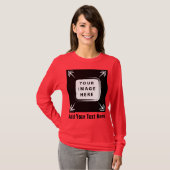 Creëer uw eigen aangepaste Sjabloon gepersonalisee T-shirt (Voorkant volledig)