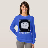 Creëer uw eigen aangepaste Sjabloon gepersonalisee T-shirt (Voorkant volledig)