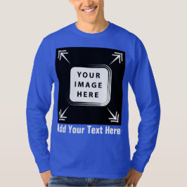 Creëer uw eigen aangepaste Sjabloon gepersonalisee T-shirt