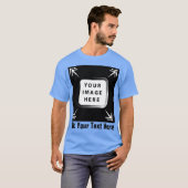 Creëer uw eigen aangepaste Sjabloon gepersonalisee T-shirt (Voorkant volledig)