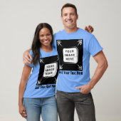 Creëer uw eigen aangepaste Sjabloon gepersonalisee T-shirt (Unisex)