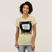 Creëer uw eigen aangepaste Sjabloon gepersonalisee T-shirt (Voorkant volledig)