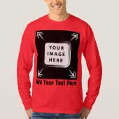 Creëer uw eigen aangepaste Sjabloon gepersonalisee T-shirt (Voorkant)