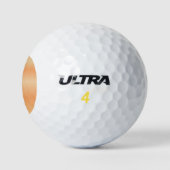 🤍 Creëer uw eigen aangepaste Sjabloon Golfballen (Logo)
