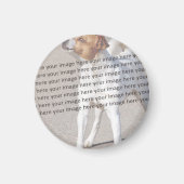 🤍 Creëer uw eigen aangepaste Sjabloon Magneet (Voorkant)