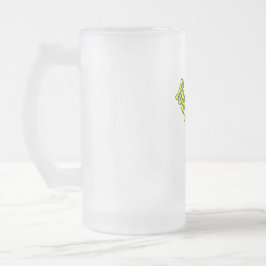 🤍 Creëer uw eigen aangepaste Sjabloon Matglas Bierpul