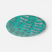 🤍 Creëer uw eigen aangepaste Sjabloon Papieren Bordje (Gekanteld)