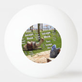 🤍 Creëer uw eigen aangepaste Sjabloon Pingpongbal (Voorkant)