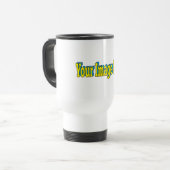 🤍 Creëer uw eigen aangepaste Sjabloon Reisbeker (Voorkant links)