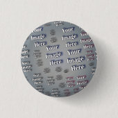 🤍 Creëer uw eigen aangepaste Sjabloon Ronde Button 3,2 Cm (Voorkant)
