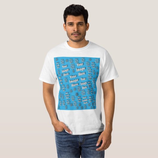 🤍 Creëer uw eigen aangepaste Sjabloon T-shirt (Voorkant volledig)