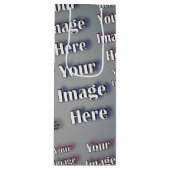 🤍 Creëer uw eigen aangepaste Sjabloon Wijn Cadeautas (Voorkant)