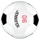 Creëer Uw Eigen Aangepaste Speler Jersey Nummer Na Voetbal (Gedraaid)