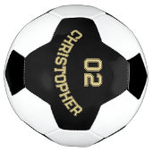 Creëer Uw Eigen Aangepaste Speler Naam Jersey Numm Voetbal (Gedraaid)