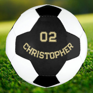 Creëer Uw Eigen Aangepaste Speler Naam Jersey Numm Voetbal