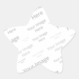 Creëer Uw eigen aangepaste sterrenglijster Ster Sticker