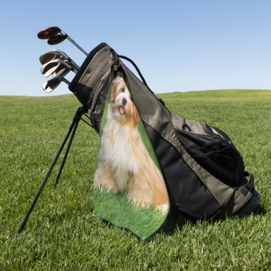 Creëer uw eigen aangepaste tandwieltje golfhanddoek (Groen)