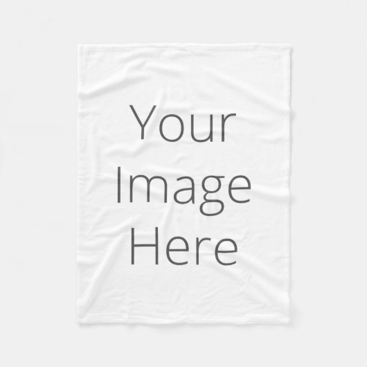 Creëer uw eigen aangepaste tapelandje, Baby Fleece Deken (Voorkant)