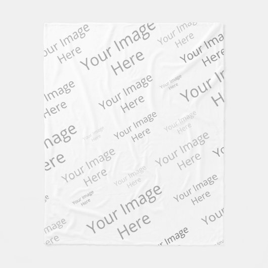 Creëer uw eigen aangepaste tapelandje, medium fleece deken (Voorkant)