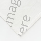 Creëer uw eigen aangepaste tapelandje, medium fleece deken (Hoek)